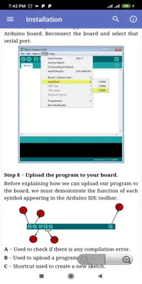 Arduino Basics android App screenshot 3